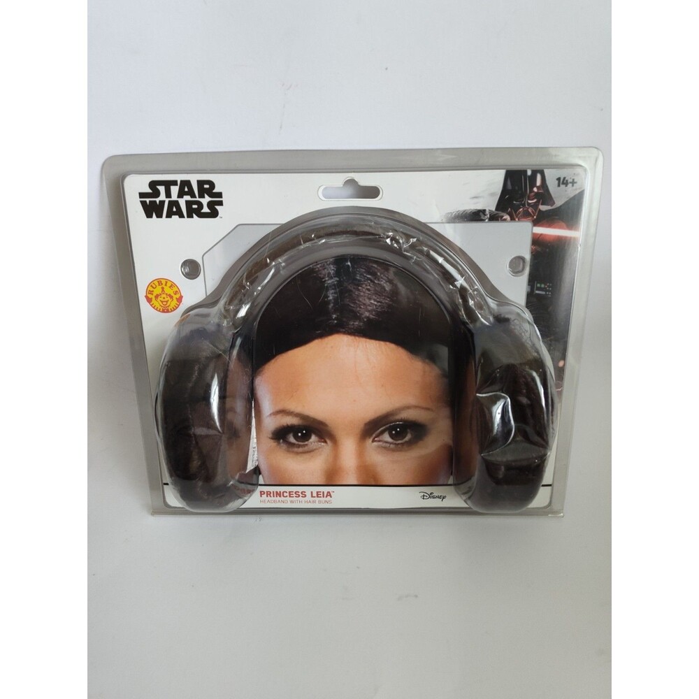 Star Wars Princess Leia Headband Hair Buns Adult One Size Cosplay Sci-Fi Rubies